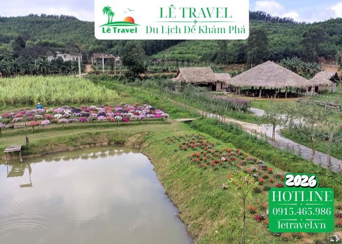 Chặng đường 15 phút rời xa phố thị đến thung lũng Bồng Lai
