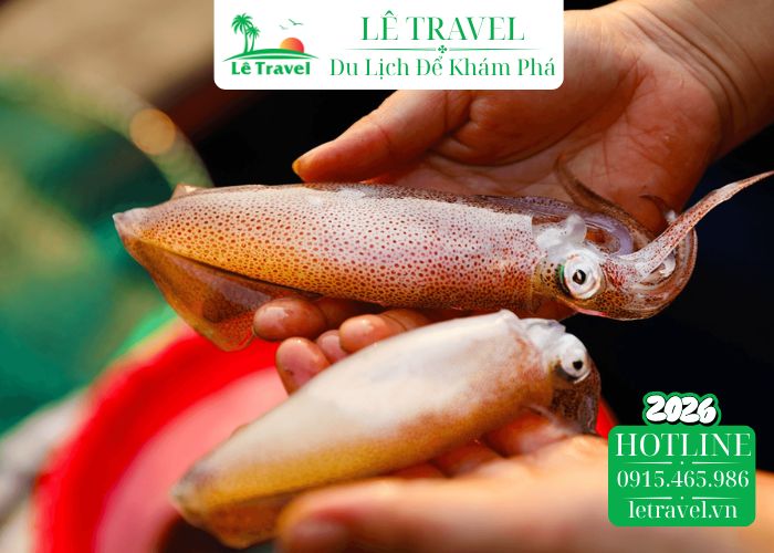 Mực nhảy Nhật Lệ và sự khác biệt nằm ở độ tươi tuyệt đối