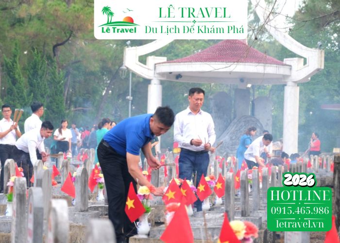 Những trải nghiệm không thể quên tại Nghĩa trang Trường Sơn