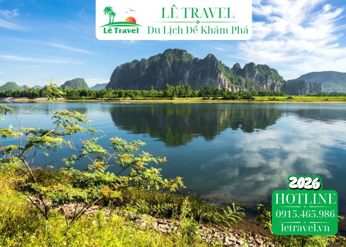 Trải nghiệm bình yên giữa thiên nhiên đôi bờ sông Gianh