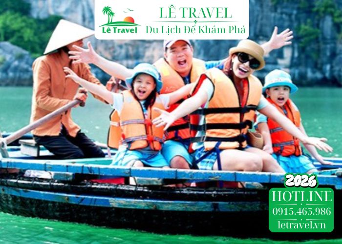 Trải nghiệm dịch vụ chuyên nghiệp cùng Lê Travel