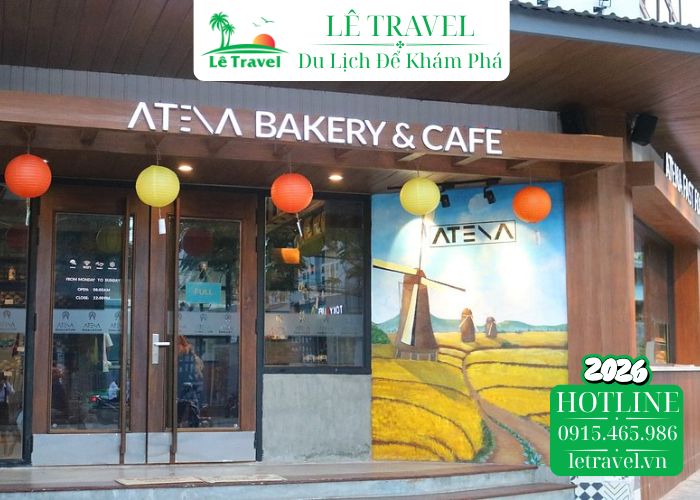 Atena Bakery & Cafe – Góc check-in sang chảnh