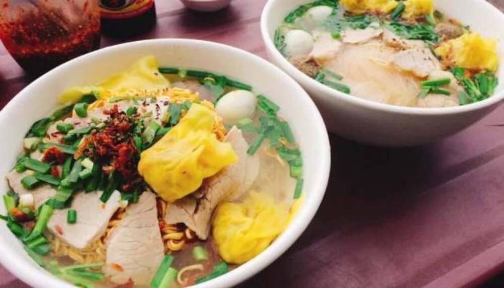 Mì hoành thánh - món ăn sáng phổ biến