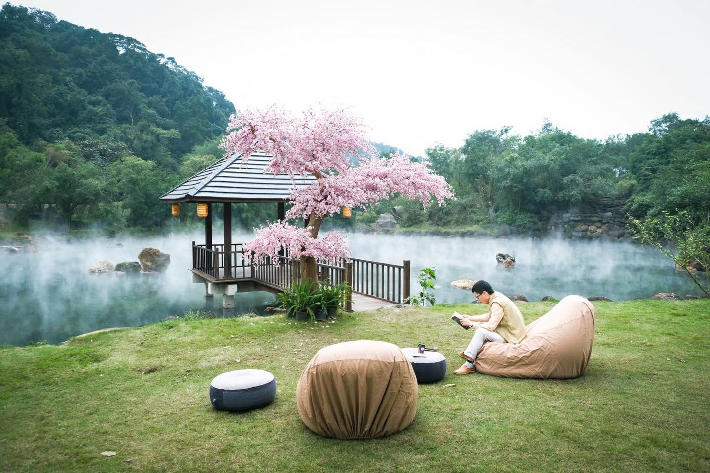 Suối nước nóng Bang Quảng Bình