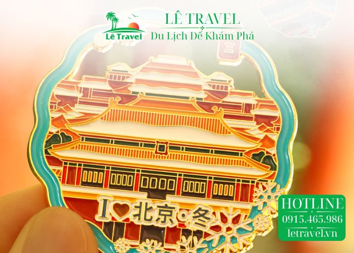 nam châm dán tủ lạnh hình Vạn Lý Trường Thành