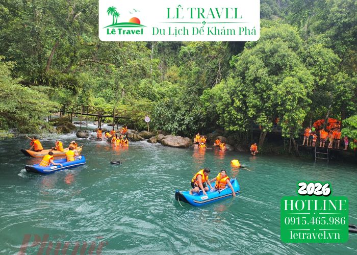 Gợi ý lịch trình kết hợp Suối Moọc cùng Lê Travel