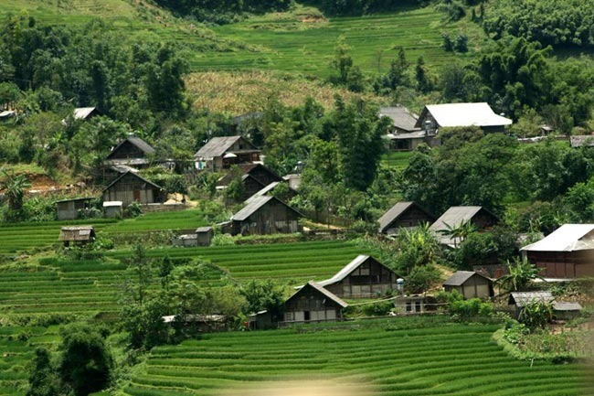 Ngắm nhìn nét đẹp thiên nhiên hoang sơ tại Bản Lác Mai Châu