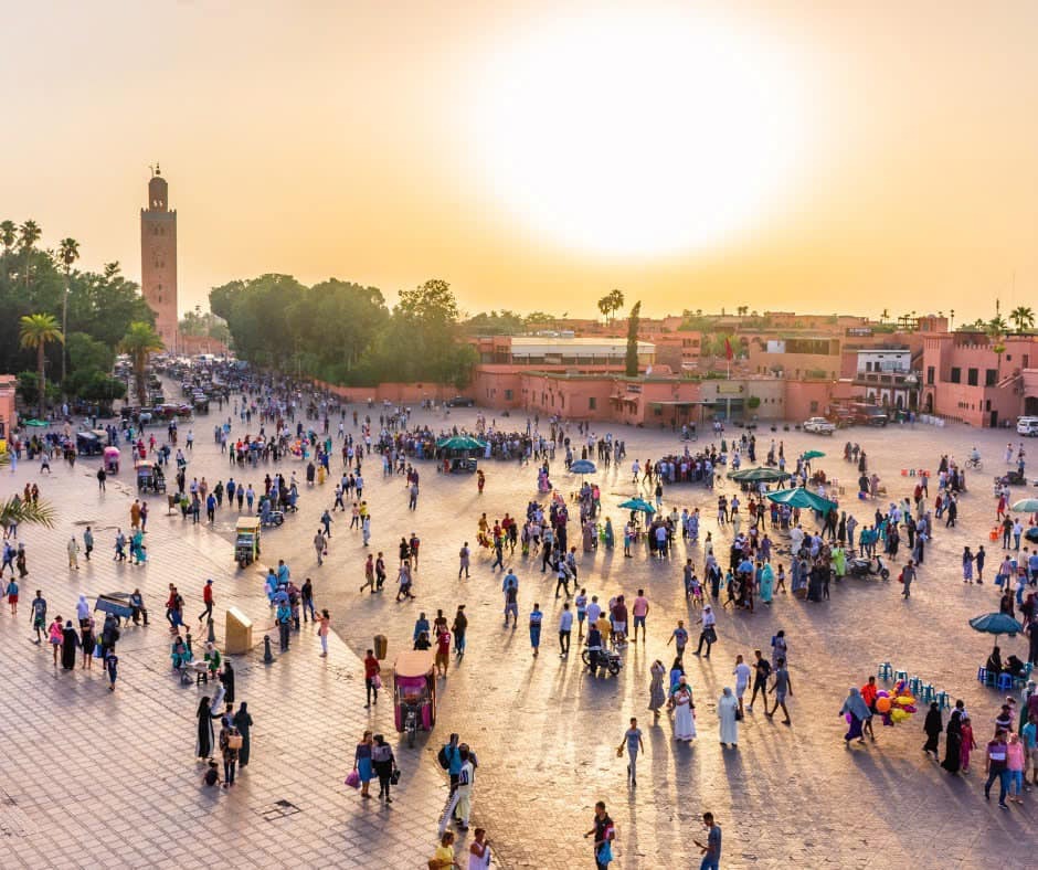 Quảng Trường Jemaa el-Fnaa