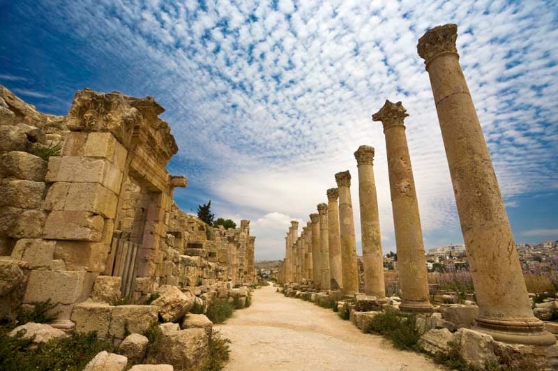 Thành phố cổ Jerash (Jordan)