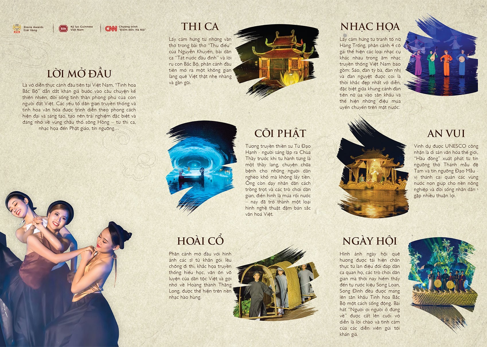  Nội dung show Tinh Hoa Bắc Bộ