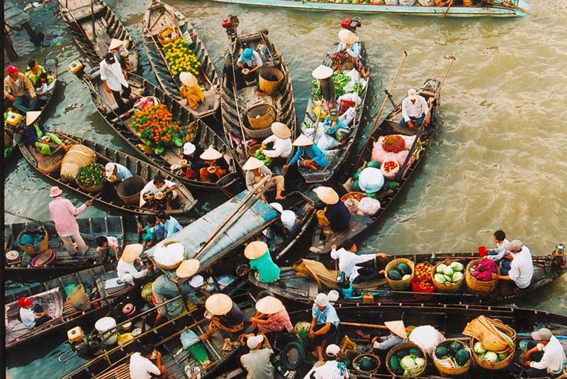 Chợ nổi Cái Răng Thơ