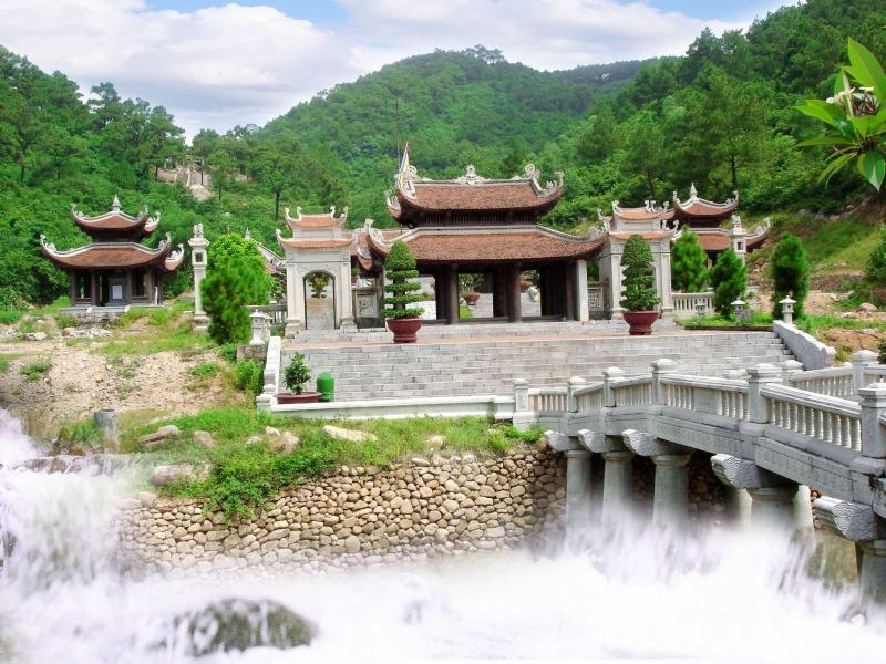 Đền Kiếp Bạc nơi thờ Hưng Đạo Đại Vương - Trần Quốc Tuấn